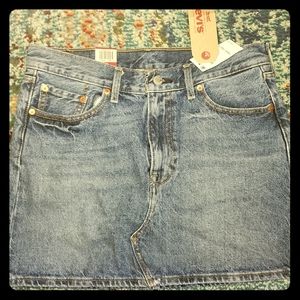 Levis Denim Mini Skirt